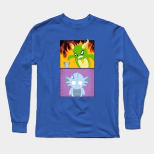 Dragon Chibi Comic Long Sleeve T-Shirt